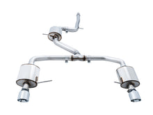Load image into Gallery viewer, AWE Tuning 18-21 Volkswagen Jetta GLI Mk7 Touring Exhaust - Chrome Silver Tips (Fits High-Flow DP) - 3015-22070