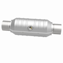 Load image into Gallery viewer, MagnaFlow Conv Univ 2in Inlet/Outlet Center/Center Round 11in Body L x 5.125in W x 15in Overall L - 51354