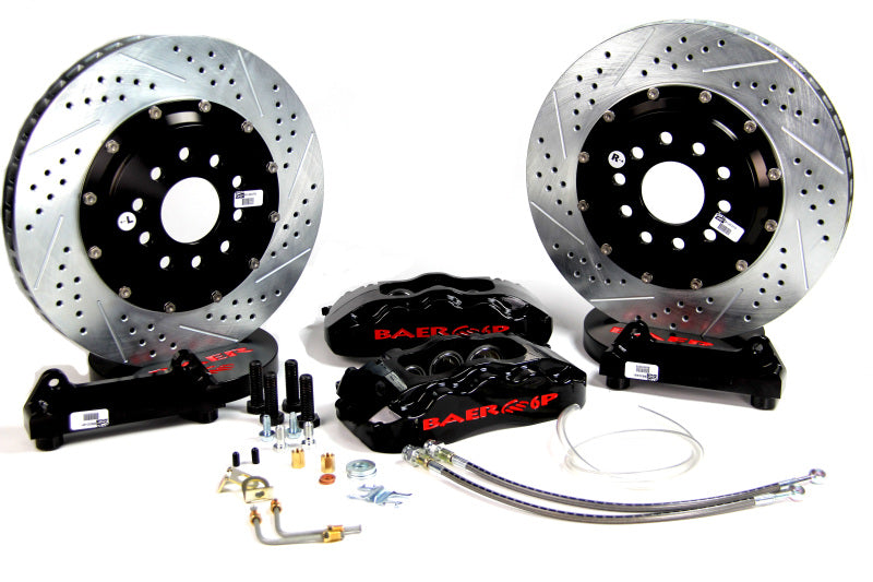 Baer Brakes 1991 GMC Syclone 13in Pro+ Front Brake Kit-Black- - 4301355B