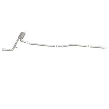 Load image into Gallery viewer, MagnaFlow Cat Back, SS, 2.5in, Street, Single Straight Pass. Polished 4in Tip, 2015 Ford Fusion 2.5L - 19096