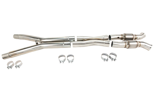 Kooks 05-08 Chevrolet Corvette Base 1-7/8 x 3 Header & Catted X-Pipe Kit - 2160H421