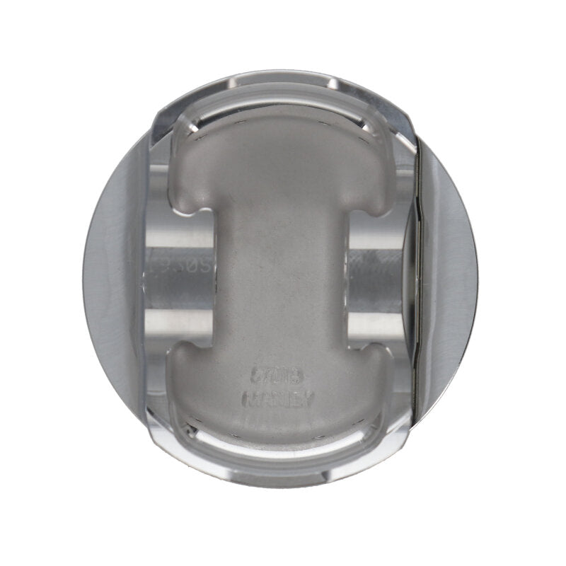 Manley Chevy LS Series 4.75in Bore -10cc Dish Platinum Series Dish Pistons Set - 596175CE-8