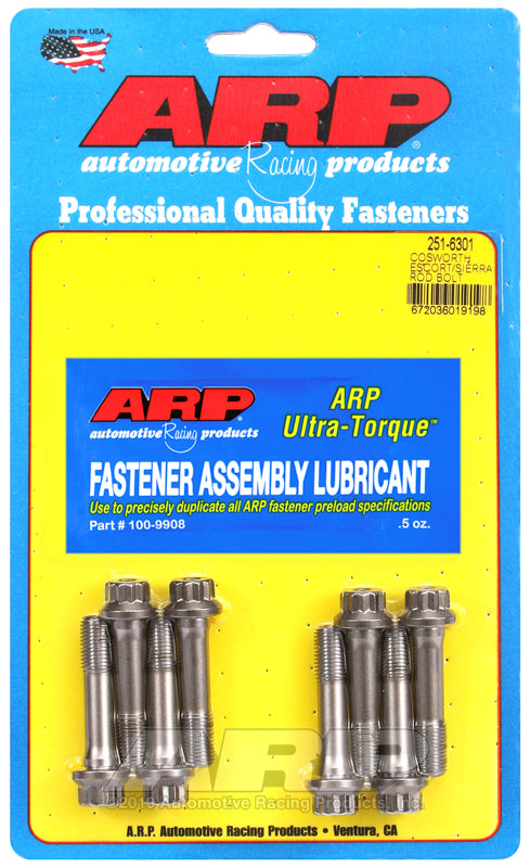 ARP Ford Cosworth Sierra/Escort Pro Rod Bolt Kit - 251-6301