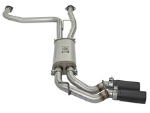 Load image into Gallery viewer, aFe POWER Rebel Series 2-1/2in 409 SS Cat Back Exhaust w/ Black Tips 16-17 Nissan Titan V8 5.6L - 49-46126-B