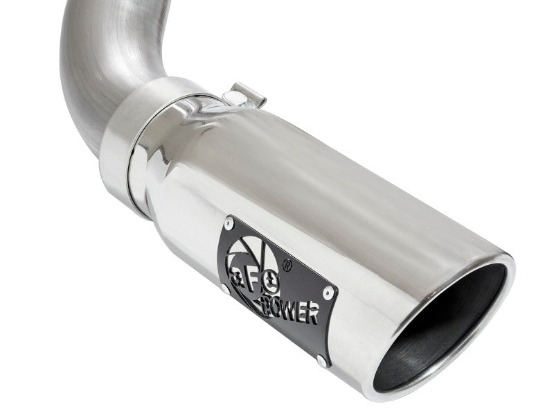 aFe MACHForce XP Exhausts Cat-Back Polished Tips 09-17 GM Silverado 1500 4.3/5.3L RegCab SB/LB - 49-44072-P