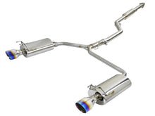 Load image into Gallery viewer, aFe Takeda 2.5-1.75in 304 SS Cat-Back Exhaust System 13-17 Honda Accord LX / EX / EX-L L4-2.4L - 49-36605-L
