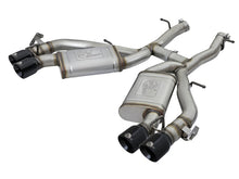 Load image into Gallery viewer, aFe MACHForce XP 3in 304 SS Axle-Back Exhaust Dual Exhaust (NPP) w/ Black Tips 16-17 Camaro SS V8 - 49-34068-B