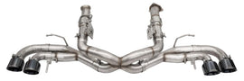 Corsa 2020-25 Corvette C8 3in Xtreme Cat-Back Exhaust 4.5in Black Quad Tips - Deletes stock AFMValve - 21104BLK
