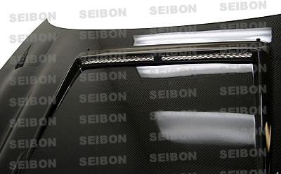Seibon 94-98 Mitsubishi 3000GT DVII Carbon Fiber Hood - HD9498MITGT-DVII
