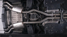 Load image into Gallery viewer, Stainless Works 2016-18 Cadillac CTS-V Sedan Catback System Resonated X-Pipe Dual-Mode Mufflers - CTSV16CB