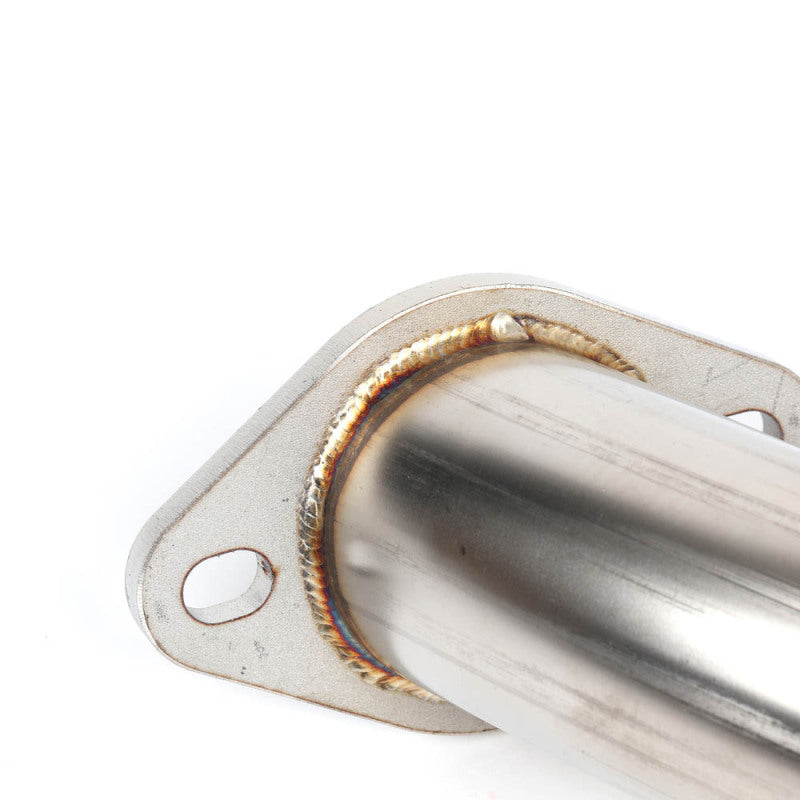 BLOX Racing 2022+ WRX Muffler Delete / Axle Back Single Wall 4in - Polished Tips - BXEX-51106