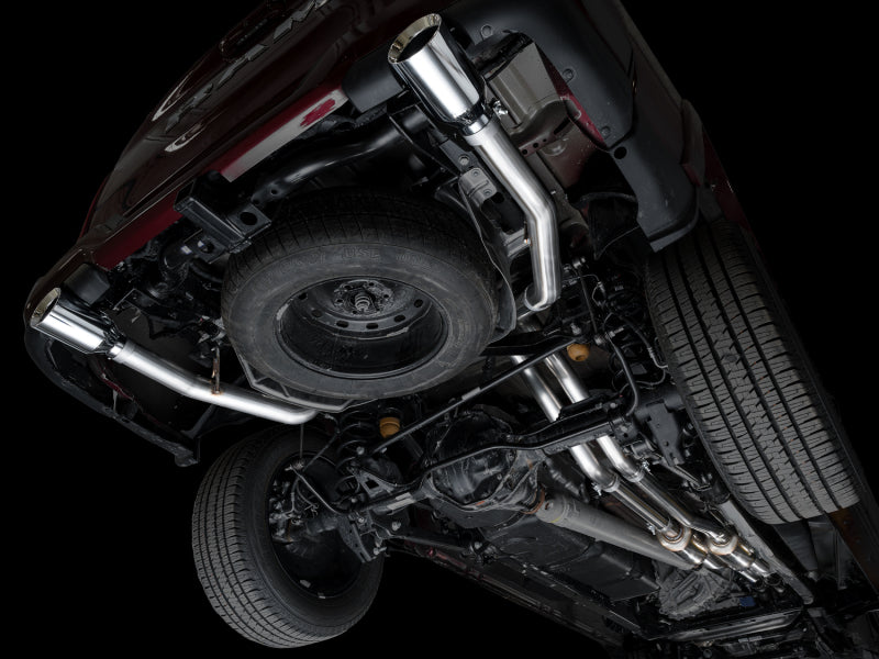 AWE Tuning 25+ RAM 1500 3.0TT 0FG Cat-Back Touring Exhaust - Chrome Silver Tips - 3015-32530