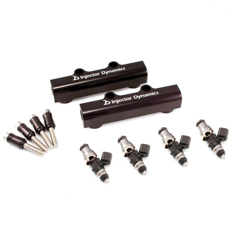 Injector Dynamics ID1300 Subaru STi (04-06) 1300cc Injectors Top Feed Conversion Kit (Set of 4) - 1300.18.01.48.14.4
