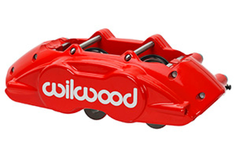 Wilwood Caliper D11 Red 1.62in Piston .81in/.94in Rotor - 120-16510-RD
