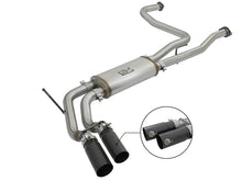 Load image into Gallery viewer, aFe Rebel Series 3in 409 SS Cat-Back Exhaust w/ Black Tips 04-15 Nissan Titan V8 5.6L - 49-46124-B