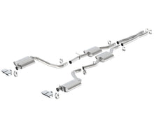 Load image into Gallery viewer, Borla 15-16 Dodge Challenger R/T 5.7L Dual Rectangle Angle Cut Dual Split Rear Exit ATAK Exhaust - 140628