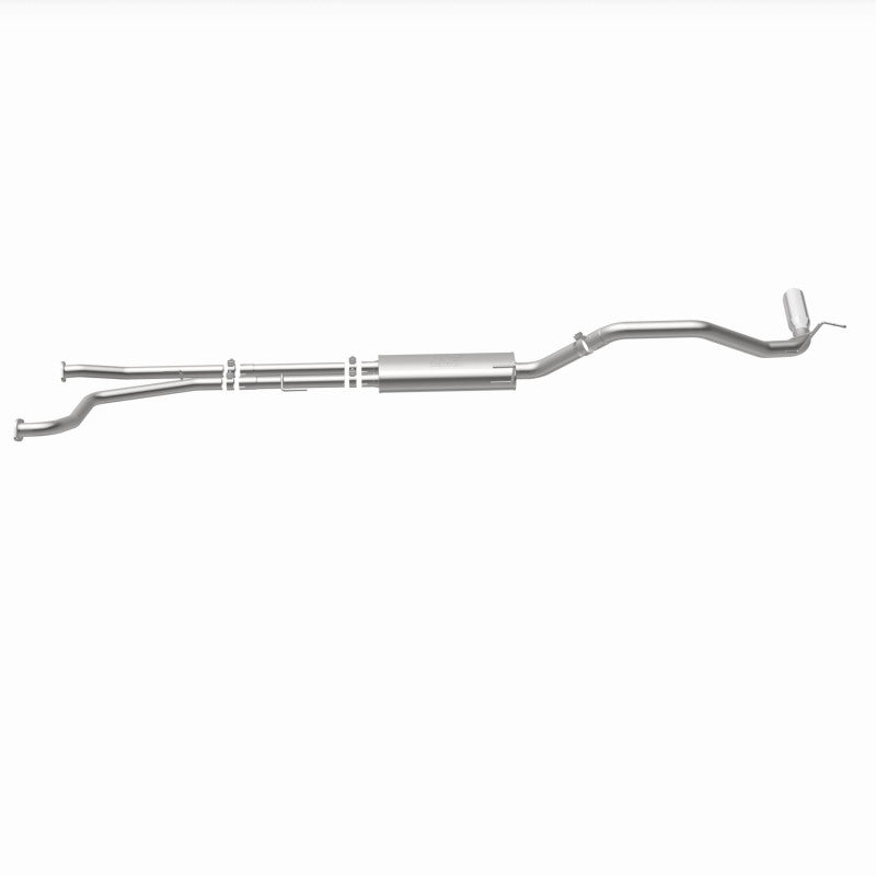 MagnaFlow CatBack 07-15 Nissan Titan V8 LGAS/LFLEX Single MF Polished Stainless Exhaust - 19421