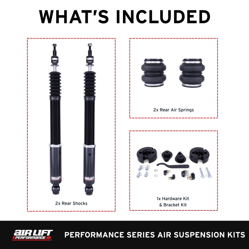 Air Lift Performance 18-25 Honda Accord Sedan Rear Air Suspension Kit - 76508