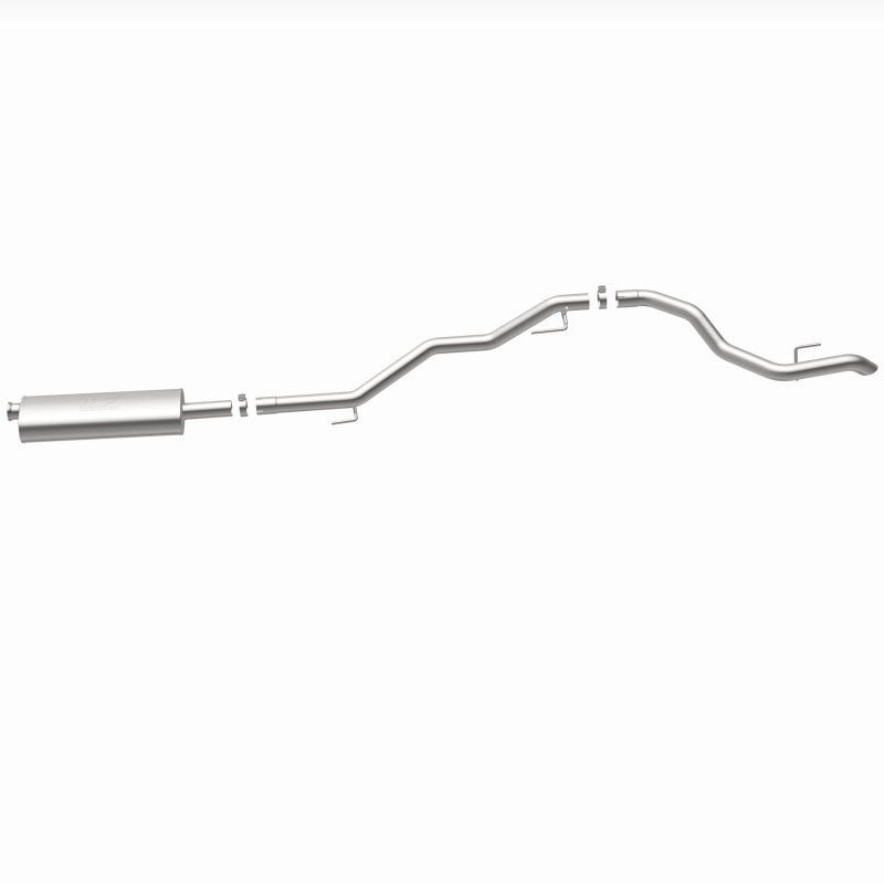 MagnaFlow 2020 Jeep Gladiator 2.5in Rock Crawler Series Single Rear Exit SS Cat-Back Exhaust w/o Tip - 19486