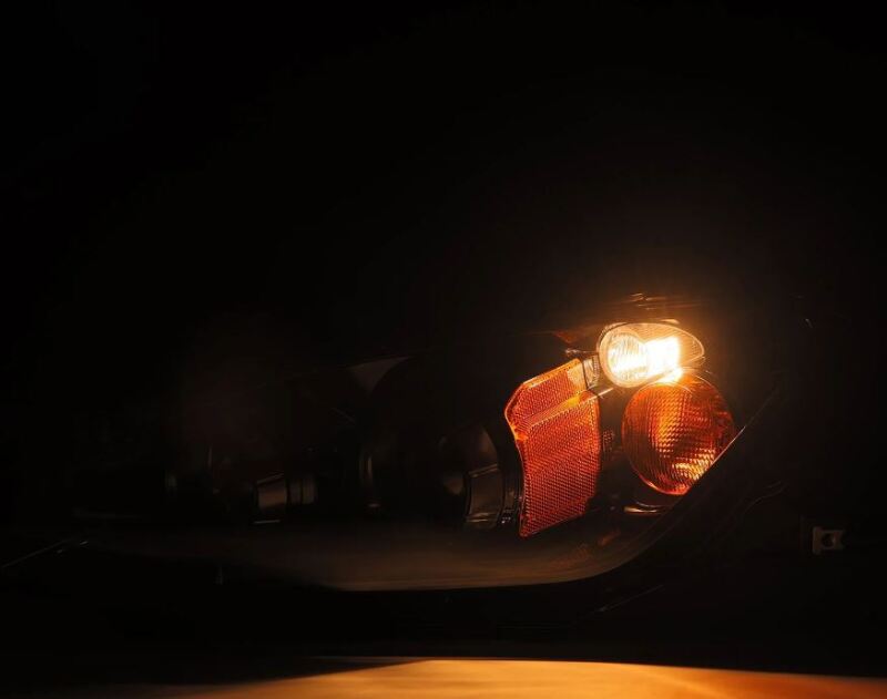 AlphaRex 99-09 Honda S2000 LUXX-Series Projector LED Headlights - Alpha-Black - 880270