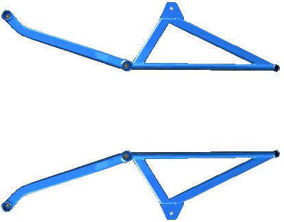Cusco Power Brace Floor Rear Side CZ4A Evo 10 - 566 492 FR