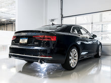 Load image into Gallery viewer, AWE Tuning Audi B9 A5 Touring Edition Exhaust Dual Outlet - Chrome Silver Tips (Includes DP) - 3015-32090