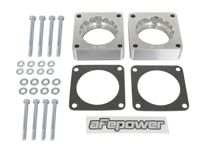 aFe Silver Bullet Throttle Body Spacer 09-18 Nissan 370Z V6-3.7L (VQ37VHR) - 46-36007