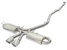 Load image into Gallery viewer, aFe Takeda 3in 304 SS Cat-Back Exhaust System w/ Polished Tips 2017 Honda Civic Si I4 1.5L (t) - 49-36618-P