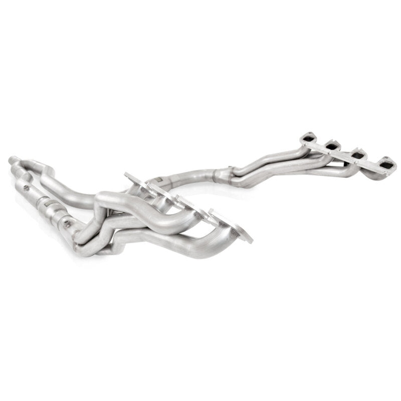 Stainless Works 2010-14 Ford F-150 Raptor 1-7/8in Primaries 3in High-Flow Cats Y-Pipe - FTR10HCATY