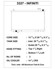 Load image into Gallery viewer, CSF 03-07 Infiniti G35 Radiator - 3327