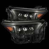 AlphaRex 2024+ Toyota Tacoma NOVA-Series LED Proj Headlights Alpha-Blk w/Actv Light & Seq. Sig + DRL - 880332