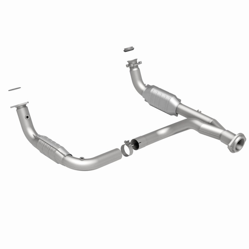 MagnaFlow Direct Fit Catalytic Converter 07-09 Hummer Truck H2 Y-Pipe Assy - 49679