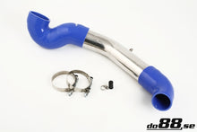 Load image into Gallery viewer, do88 Volvo S60R V70R 04-07 Lower Intercooler Pipe Blue - TR-X70R-UD-B
