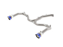 Load image into Gallery viewer, aFe Takeda 20-21 Kia Forte GT 1.6L (t) 3in to 2.5in SS Axle-Back Exhaust System w/ Blue Flame Tips - 49-37037-L