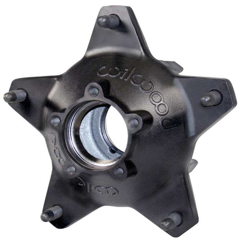 Wilwood hub starlite 55 std rear 1 ton bearing races black drilled stud - 270-16772BD