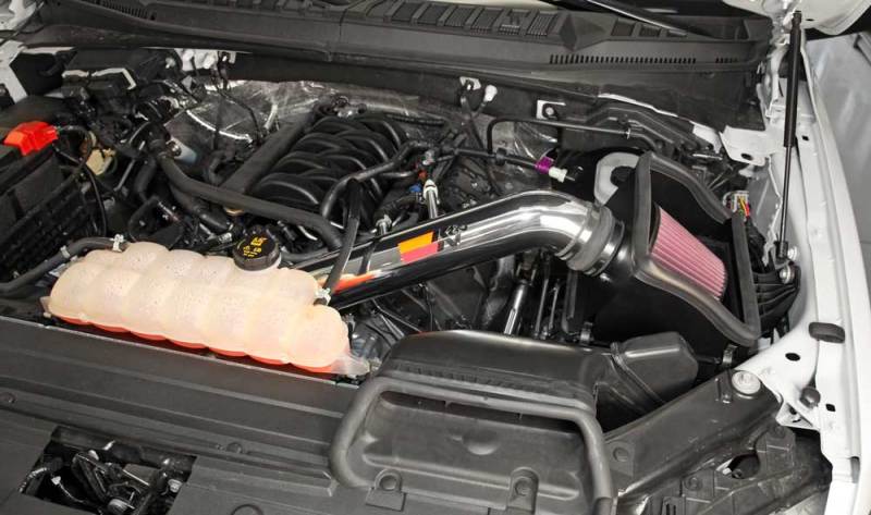 K&N 15 Ford F150 5.0L V8 F/I High Flow Performance Intake Kit - 77-2591KP