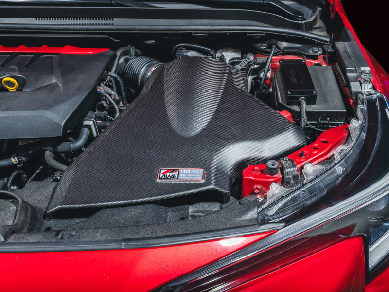 AWE Tuning 23-24 Toyota GR Corolla S-FLO Carbon Fiber Intake - 2660-15316