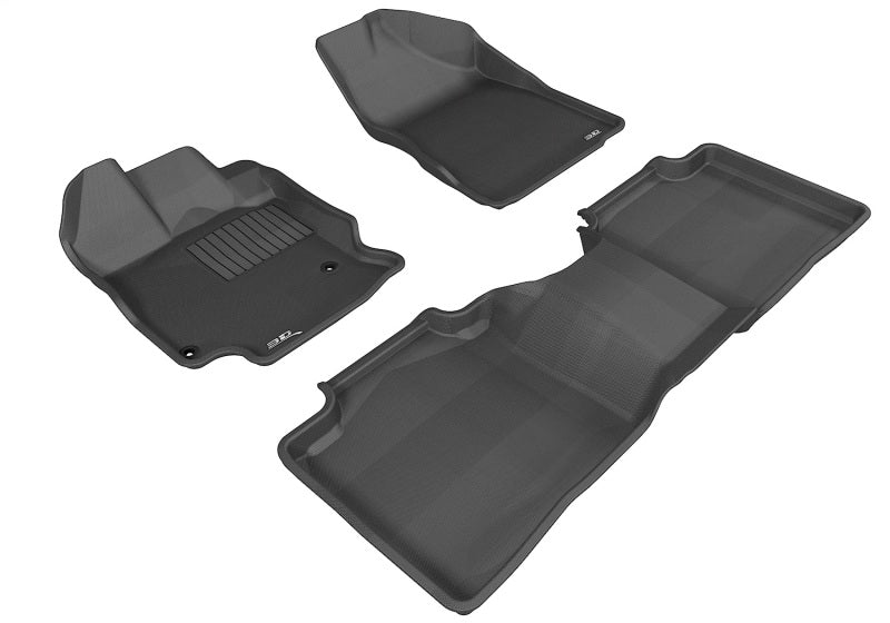 3D MAXpider 2012 Toyota Venza Kagu Black Full Set (Hook) - L1TY13301509