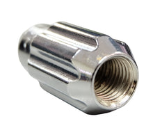 Load image into Gallery viewer, NRG 500 Series M12 X 1.5 Bullet Shape Steel Lug Nut Set - 21 Pc w/Lock Key - Silver - LN-LS500SL-21