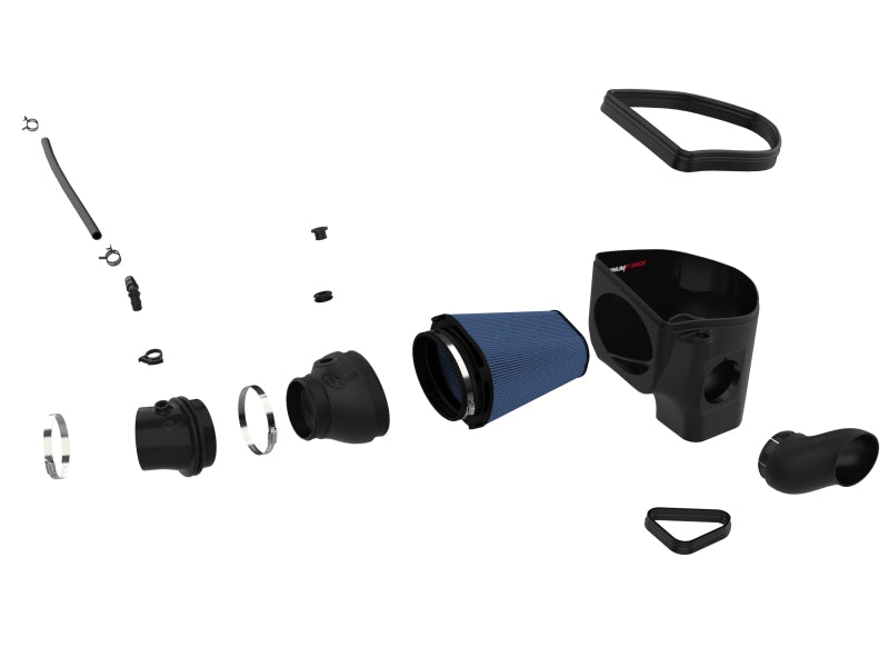 aFe 19-23 Dodge Challenger Hellcat V8-6.2L (sc) Magnum FORCE Stage2 Cold Air Intake System w/Pro 5R - 54-13076R
