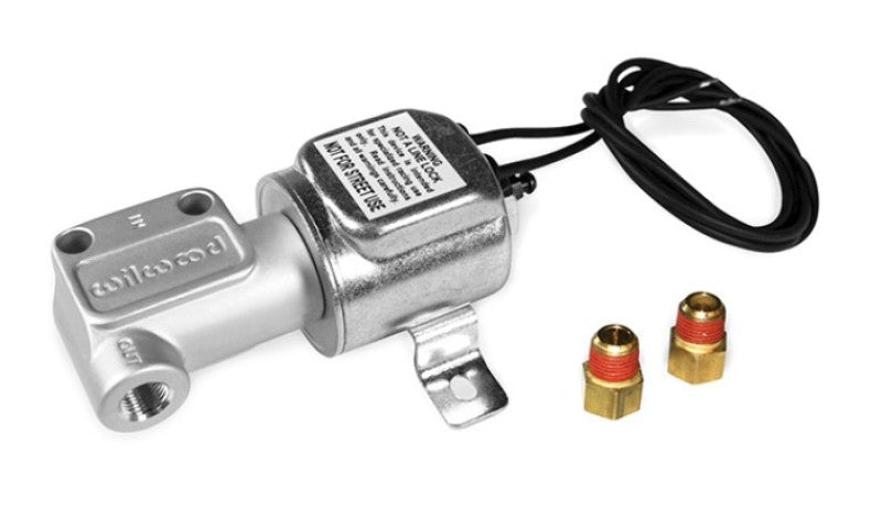 Wilwood Valve Line Shut-off Solenoid Activated - 260-9921