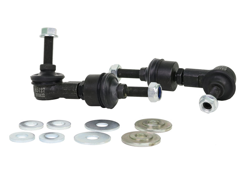Whiteline 89-98 Nissan 240SX S13 & S14 Rear Swaybar link kit-adjustable ball end links - KLC109
