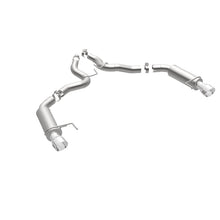 Load image into Gallery viewer, MagnaFlow Axle Back, SS, 3in, Competition, Dual Split Polished 4.5in Tip 2015 Ford Mustang GT V8 5.0 - 19103