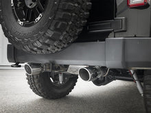 Load image into Gallery viewer, aFe Rebel Series 2.5in 409 SS Axle-Back Exhaust w/Polished Tips 07+ Jeep Wrangler (JK) V6 3.6L/3.8L - 49-48061-P