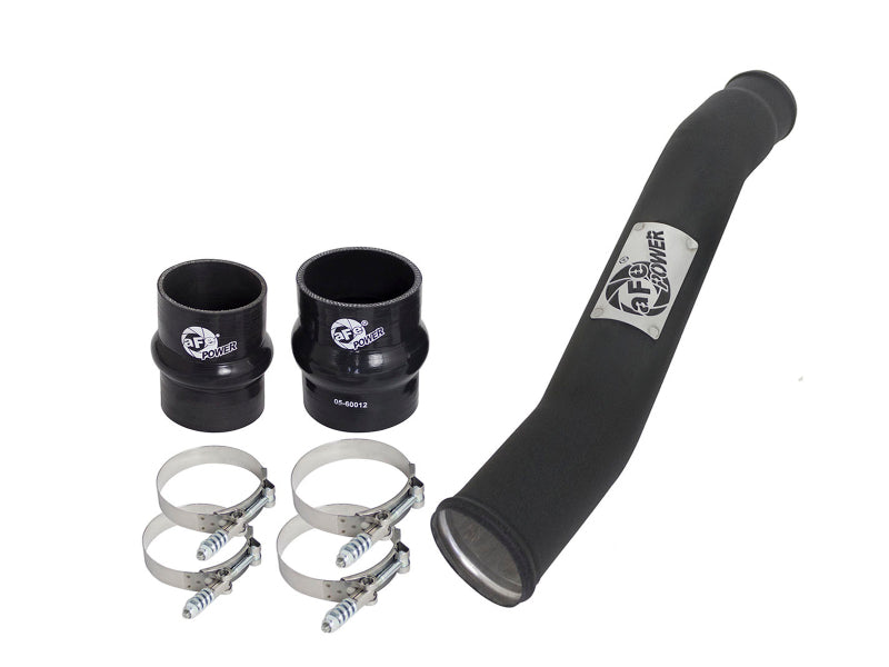 aFe BladeRunner 3in Intercooler Tube Hot Side w/ Couplings & Clamps Kit 07.5-09 Dodge Diesel Trucks - 46-20038-B