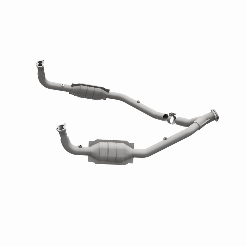 MagnaFlow DF Cat. Conv 97 Land Rover Defender 90 4.0L Y-Pipe Assy / 96-99 Discovery 4.0L Y-Pipe Assy - 93690
