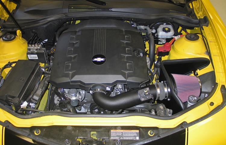 K&N 10 Chevy Camaro 3.6L V6 AirCharger Performance Intake - 63-3075