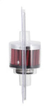 Load image into Gallery viewer, K&amp;N 3/4 inch ID 2 inch OD 1.5 inch H Clamp On Crankcase Vent Filter - 62-1360