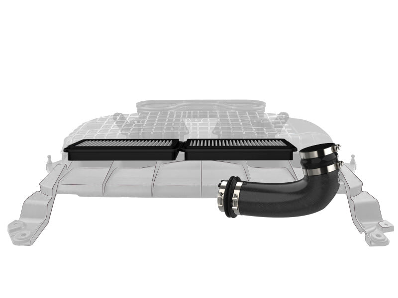 aFe Super Stock Carbon Fiber Pro Dry S Induction System 2021 RAM 1500 TRX V8-6.2L SC - 55-10014DC