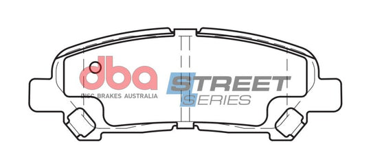 DBA 08-13 Toyota Highlander Street Series Rear Brake Pads - DB2005SS